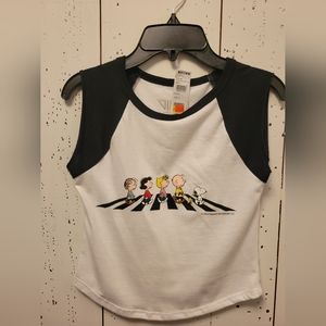 NWT Tilly's Peanuts Top Small